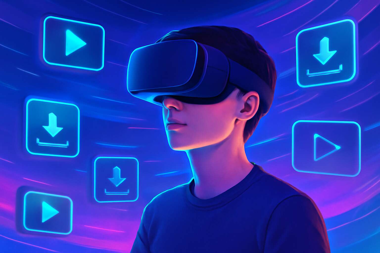 virtual reality video download