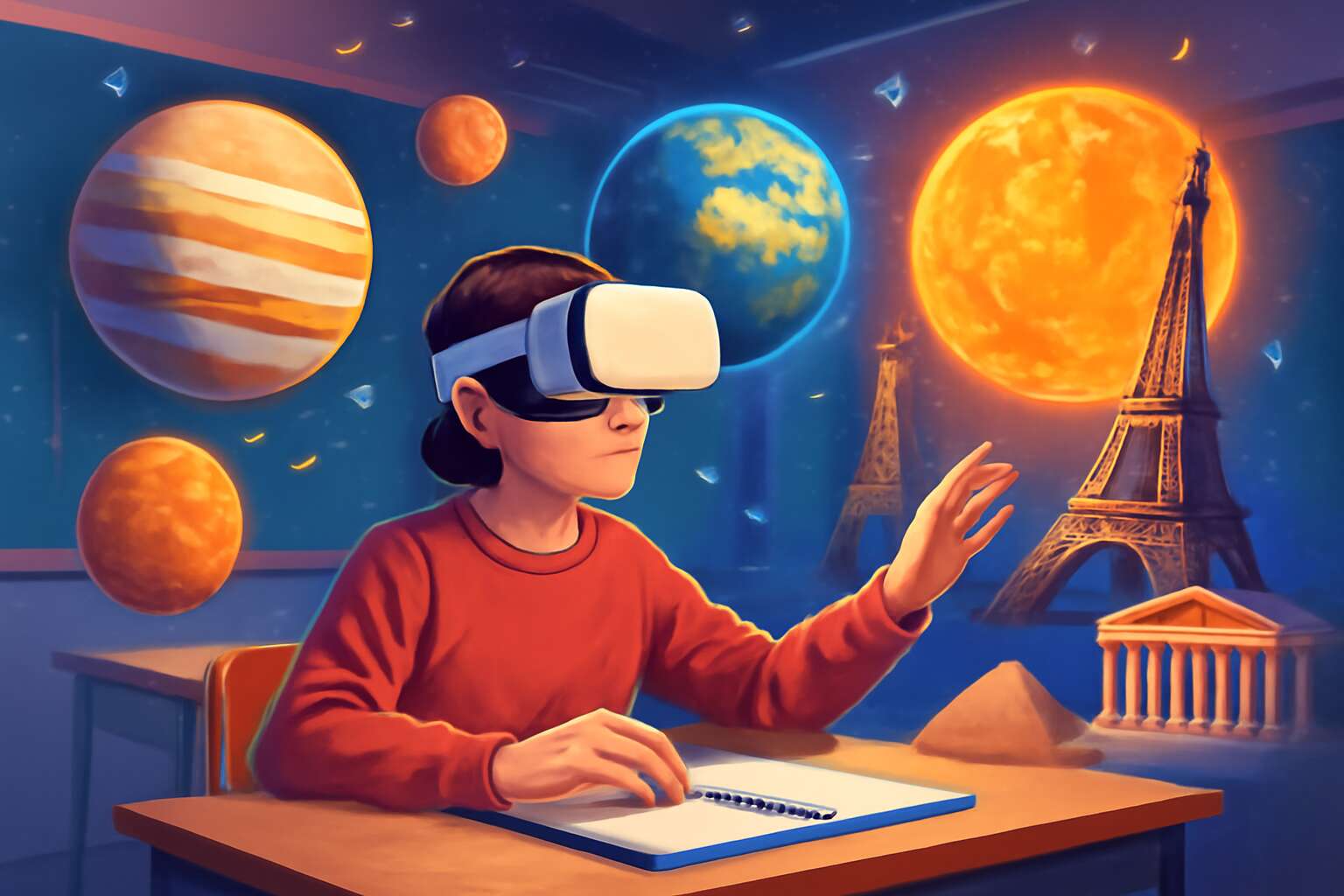 what is virtual reality in education