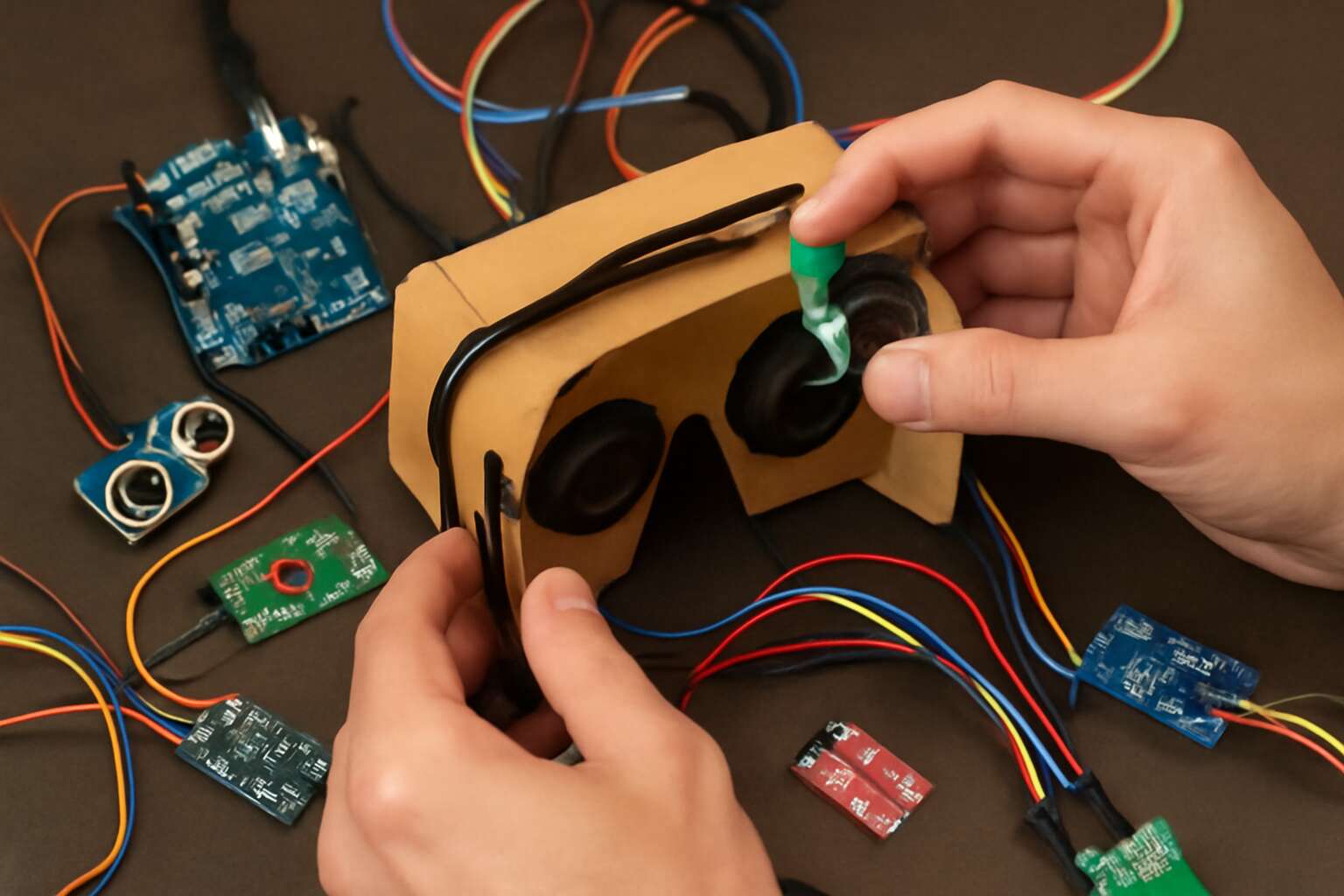 vr headset diy