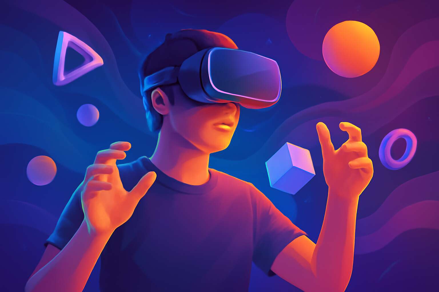 vr headset experience