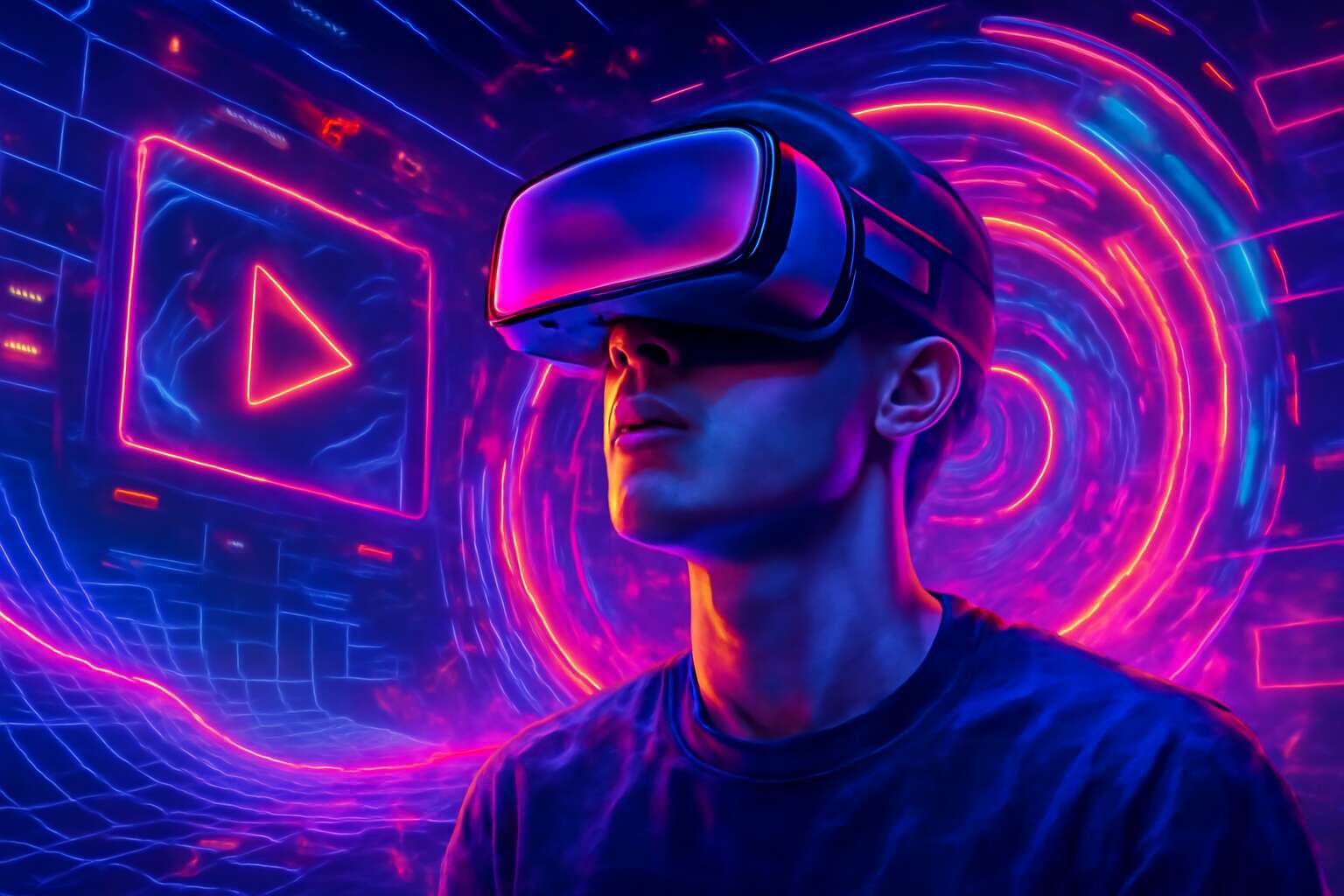 virtual reality video