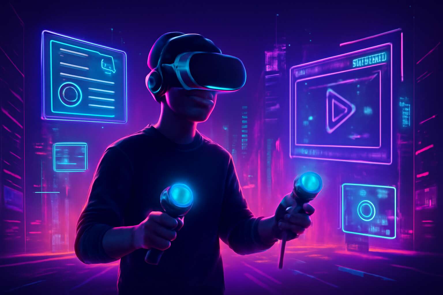 virtual reality online games