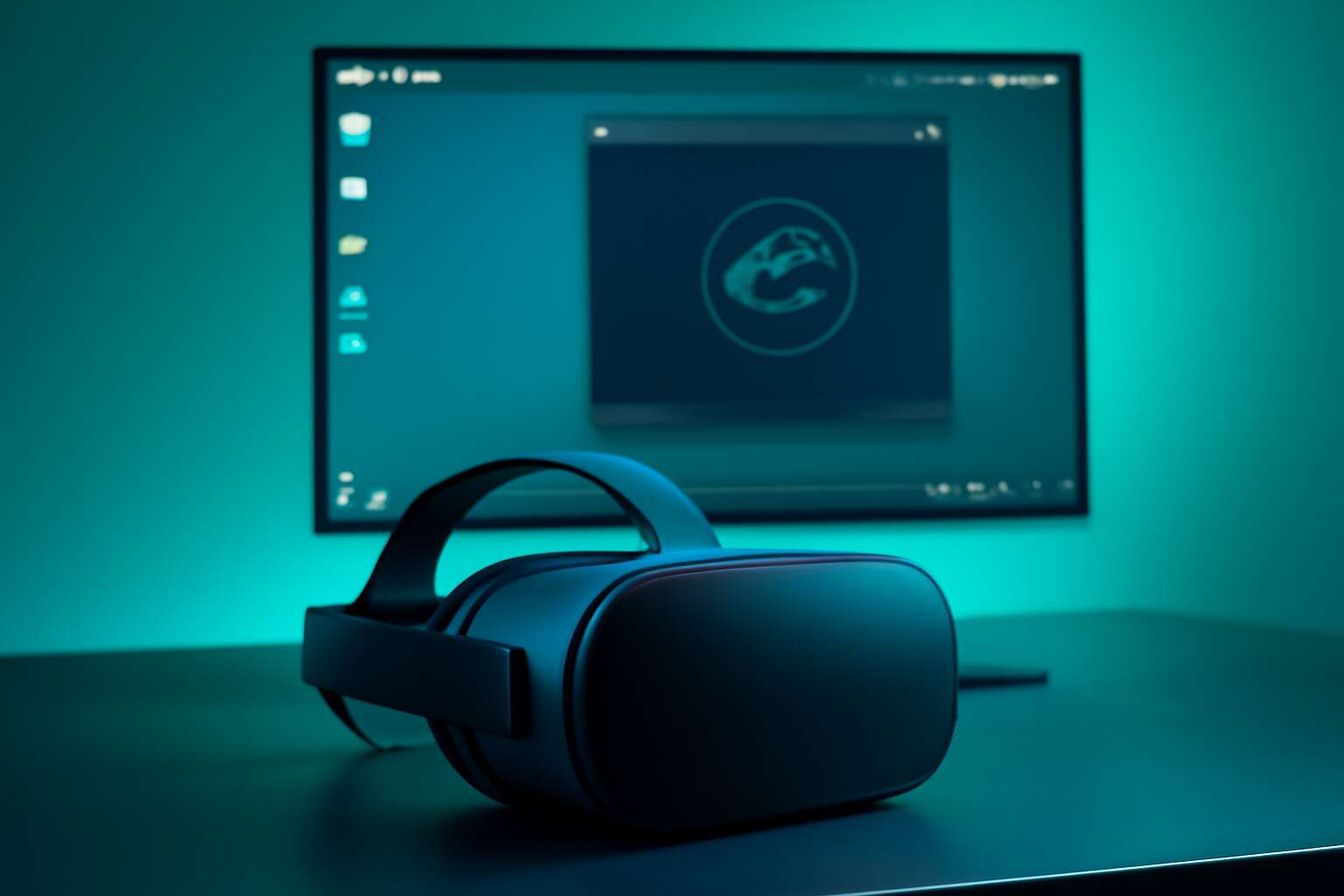 vr headset linux