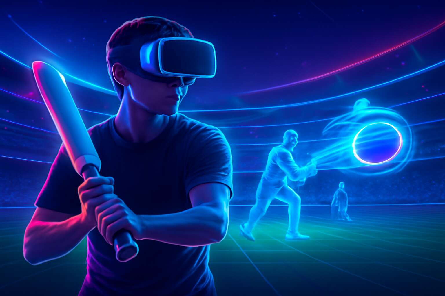 virtual reality cricket game