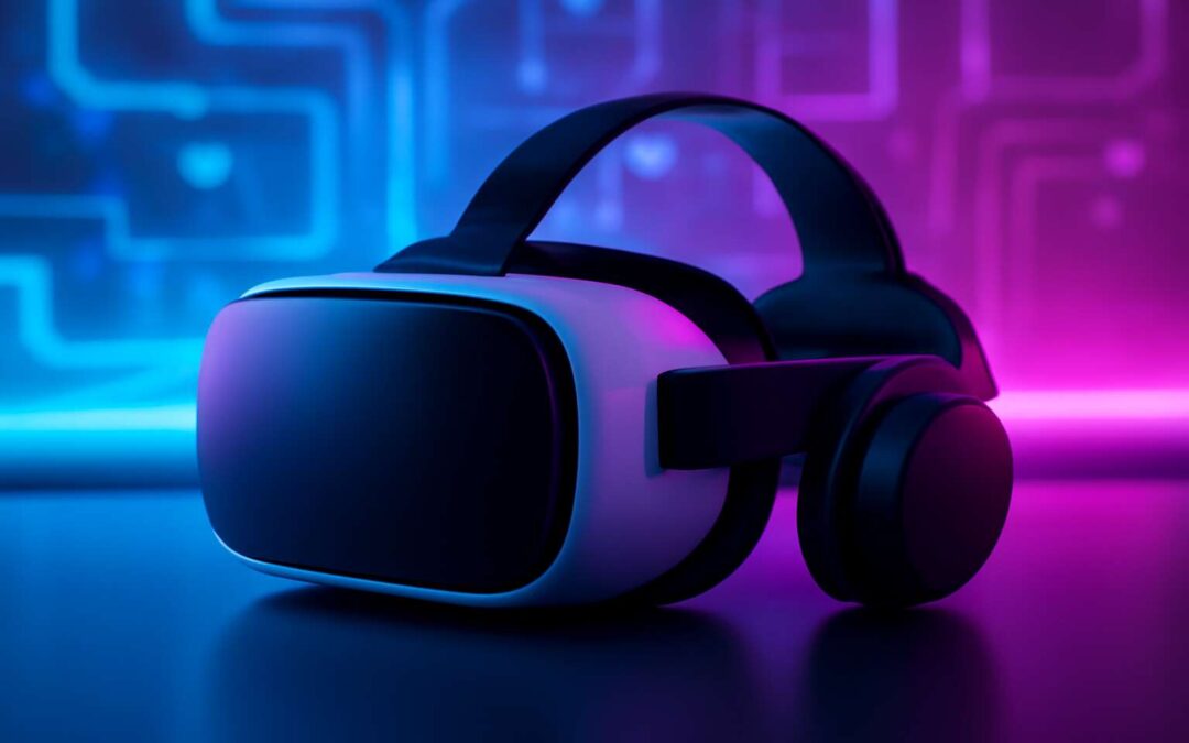 vr headset headphones deliver immersive audio for unbeatable virtual reality gaming.