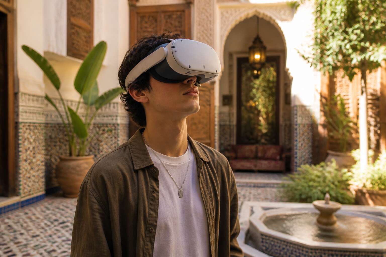 vr headset maroc